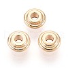 Brass Spacer Beads KK-T075-59G-1