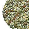 Natural Rhyolite Jasper Beads Strands G-C116-A74-02-3