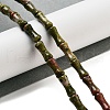 Natural Unakite Beads Strands G-Q178-A10-01-2