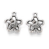 Tibetan Style Alloy Charms TIBE-N013-24AS-1