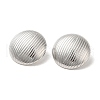 304 Stainless Steel Stud Earrings EJEW-D100-04P-2