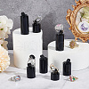 7Pcs 7 Sizes Acrylic Jewelry Finger Ring Displays Stands RDIS-WH0011-34A-4