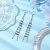 316 Surgical Stainless Steel Stud Earrings EJEW-TA00546-2