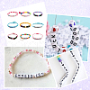 SOFPLATE 5 Styles Transparent & Opaque Acrylic Beads MACR-SP0001-12A-6