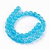Crackle Glass Bead Strands CCG-E002-8mm-2