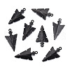 304 Stainless Steel Pointed Pendants STAS-T045-23B-1