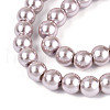 Baking Painted Pearlized Glass Pearl Round Bead Strands HY-Q330-8mm-81-3
