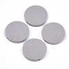 Painted Natural Wood Beads WOOD-S049-02A-07-1