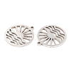 Non-Tarnish 5Pcs 201 Stainless Steel Pendants STAS-M056-01A-P-2