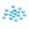 Opaque Spray Painted Glass Beads X1-GLAA-G118-01C-1