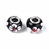 Handmade Lampwork European Beads LAMP-Q029-03K-3