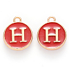Golden Plated Alloy Charms ENAM-SZ0001-25C-H-2