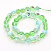 Round Synthetic Moonstone Beads Strands G-M210-8mm-03-2