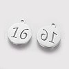 Non-Tarnish 201 Stainless Steel Pendants STAS-Q201-T411-2