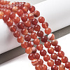 Natural Grade A Striped Agate/Banded Agate Beads Strands G-E478-03-8mm-2
