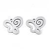 Non-Tarnish 201 Stainless Steel Pendants STAS-S081-007-1