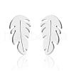 201 Stainless Steel Pendant Necklaces & Stud Earrings Sets FS-WGB00D6-08-3