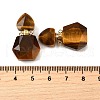 Natural Mixed Stone Perfume Bottle Pendants G-L623-12G-4