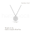 Stylish Stainless Steel Wolf Head Pendant Necklace for Women's Daily Wear DK1908-2-2