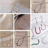 Unicraftale 12Pcs 3 Style Adjustable 304 Stainless Steel Bracelet Making MAK-UN0001-32-7