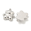 Non-Tarnish 304 Stainless Steel Pendants STAS-L278-040P-2