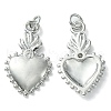 Rack Plating Brass Micro Pave Cubic Zirconia Pendants KK-K332-05P-2