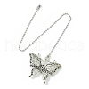 Tibetan Style Alloy Rhinestone Ceiling Fan Pull Chain Extenders AJEW-AB00124-2