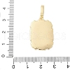 Brass Enamel Pendants KK-F886-01G-08-3