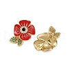 Brass Micro Pave Cubic Zirconia Pendants KK-C095-02G-2
