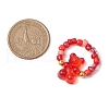 Glass Seed Beads Stretch Rings RJEW-JR00789-3