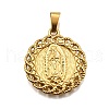 304 Stainless Steel Pendants STAS-B086-10D-G-1