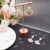 40Pcs 2 Color Rectangle Bar Brass Stud Earring Findings DIY-BBC0001-73-4