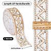 Sparkle Polyester Embroidery Ribbon OCOR-WH0070-76B-2