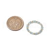 Natural Apatite Beaded Stretch Rings for Women RJEW-JR00868-03-3