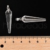 Natural Mixed Stone Pointed Pendants G-D089-01P-4