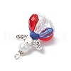 Glass Pearl Beads Pendants PALLOY-MZ00619-01-4