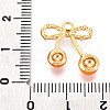 304 Stainless Steel Enamel Pendants STAS-N110-25B-G-3