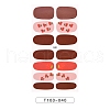 Full Cover Strawberry Flower Nail Stickers MRMJ-T100-040-2
