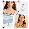 SUPERFINDINGS DIY Earring Making Kit DIY-FH0003-28-7