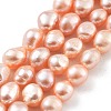 Natural Cultured Freshwater Pearl Beads Strands PEAR-P062-28G-2