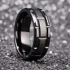 Stainless Steel Finger Rings for Unisex WG511F1-08-1