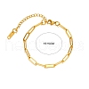 Stainless Steel Paperclip Bracelets PW-WGB3E23-01-5