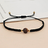 Gemstone Round Braided Bead Bracelet IG5594-5-1