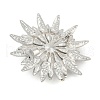 Sunflower Rhinestone Brooch Pins JEWB-A029-01S-01-2