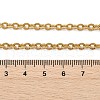304 Stainless Steel Boston Link Chain Necklace BJEW-B072-05G-2