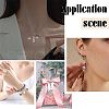 CHGCRAFT 60pcs 5 Style Electroplate Glass & ABS Plastic & Acrylic Pendants FIND-CA0004-19-7