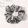 Satin Face Elastic Hair Accessories OHAR-PW0007-43O-1