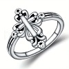 Cross Alloy Finger Rings FS-WGD13AF-01-4