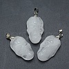 Natural Quartz Crystal Pendants G-P393-A04-1