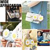  3Pcs Portable PU Imitation Leather Glasses Bag AJEW-NB0003-35-7